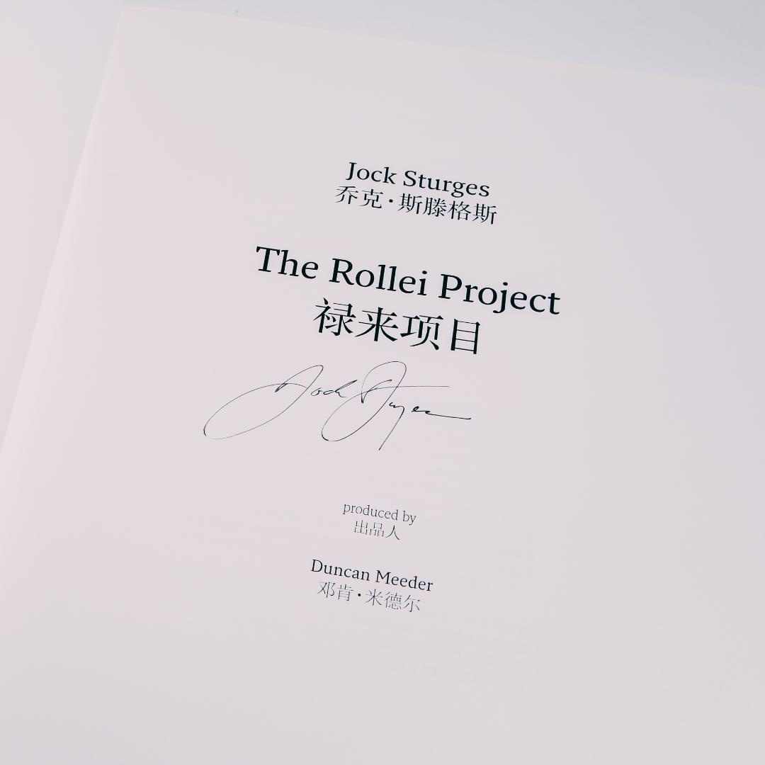 （サイン本）The Rollei Project Jock Sturges