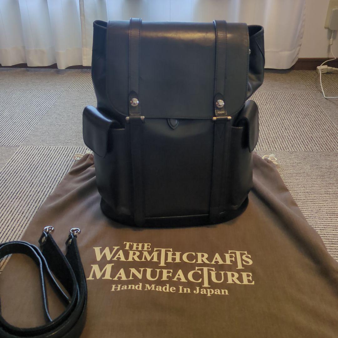 ウォー厶スクラフツ 希少な馬革のフルレザーバックパック限定カラーのダークグレー