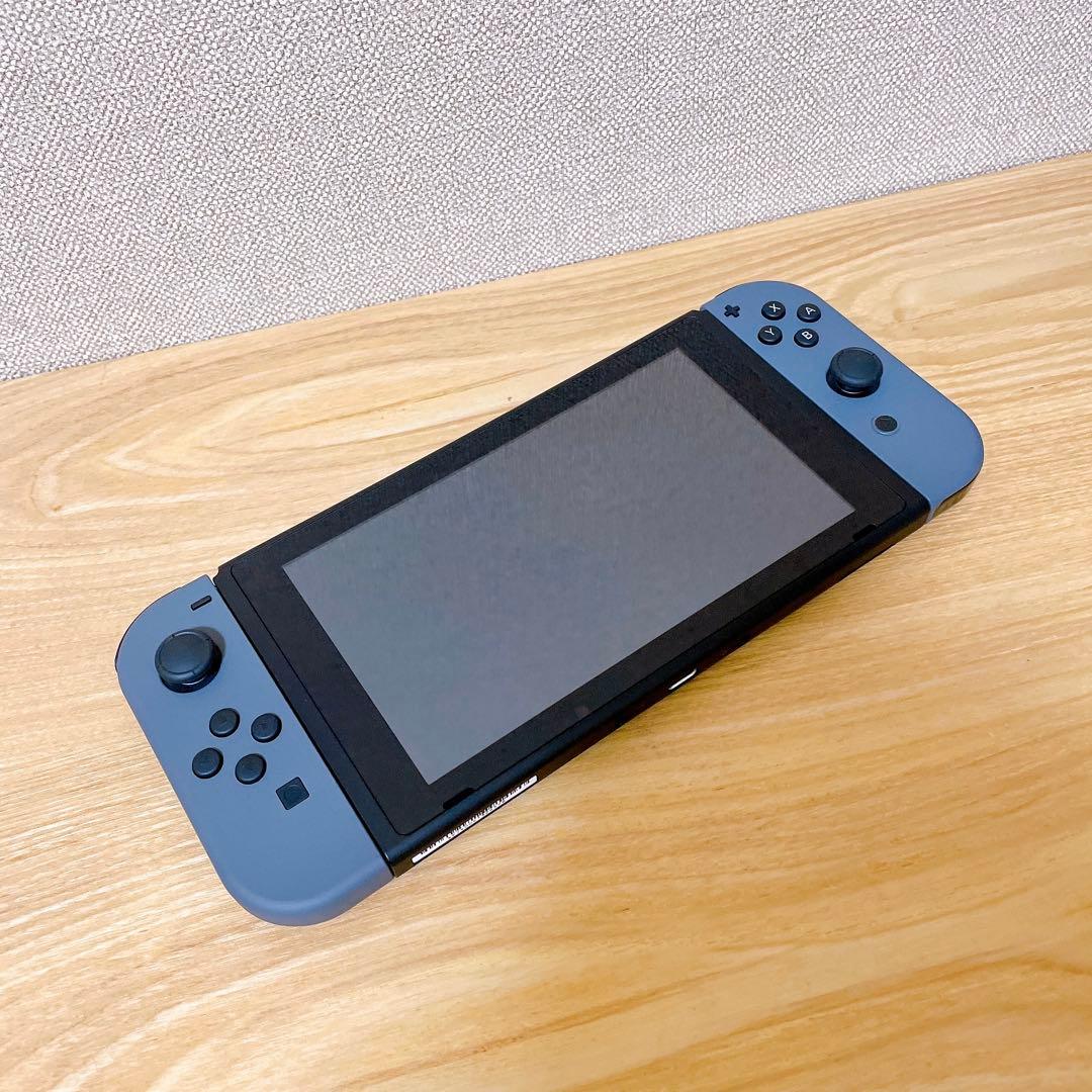 【未使用に近い】バッテリー強化版 Nintendo Switch 本体 グレー