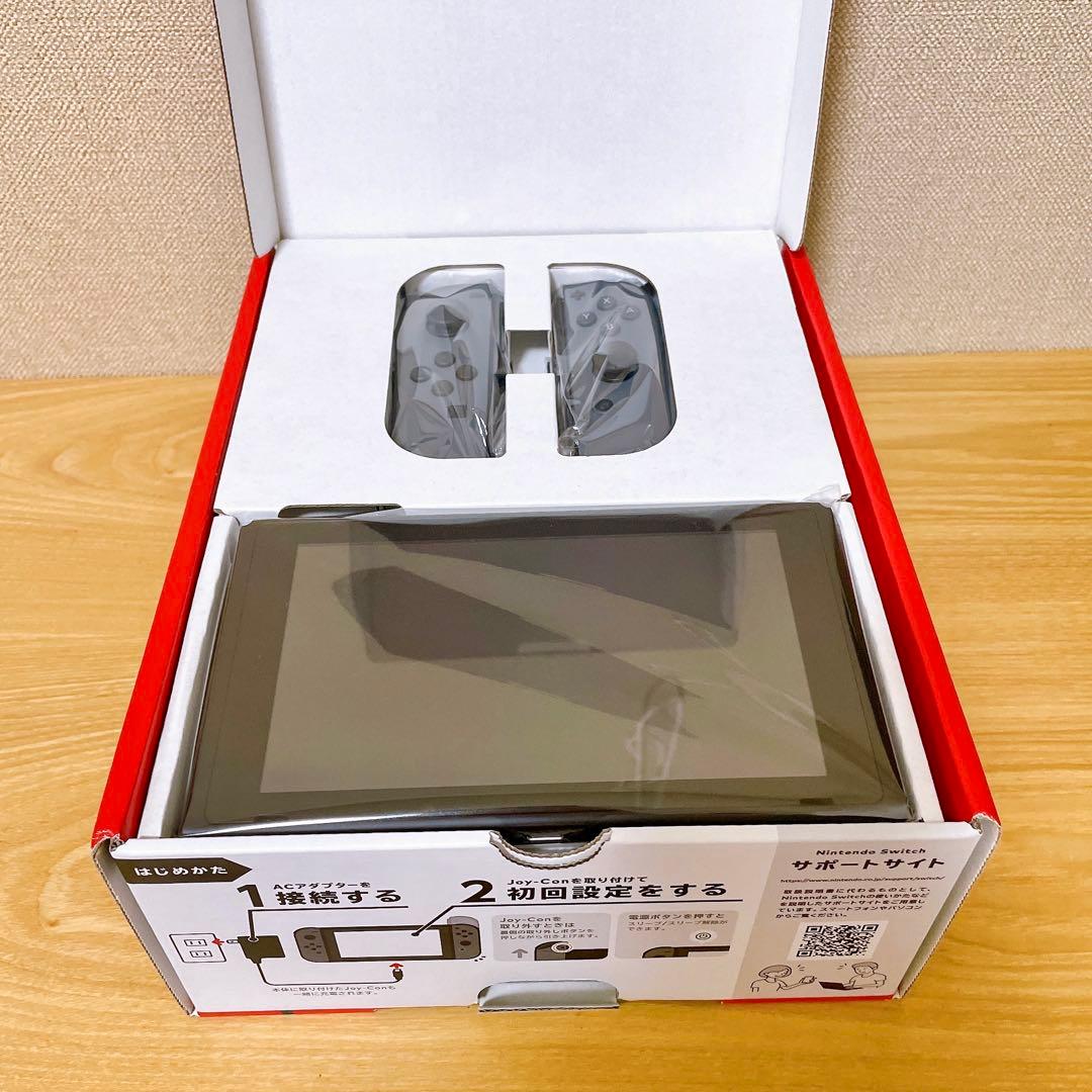 【未使用に近い】バッテリー強化版 Nintendo Switch 本体 グレー