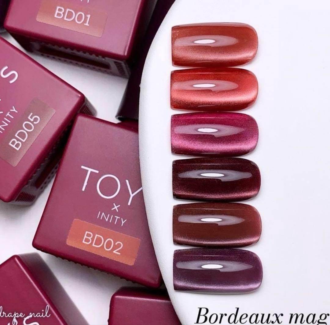 TOY’s×INITY トイズバイアイニティ ボルドーマグコレクション6色セット
