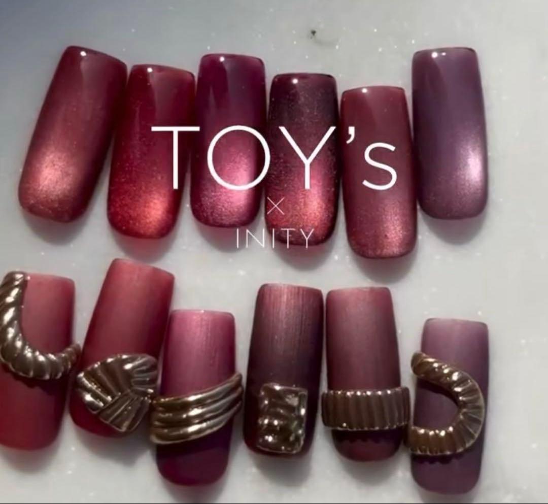 TOY’s×INITY トイズバイアイニティ ボルドーマグコレクション6色セット