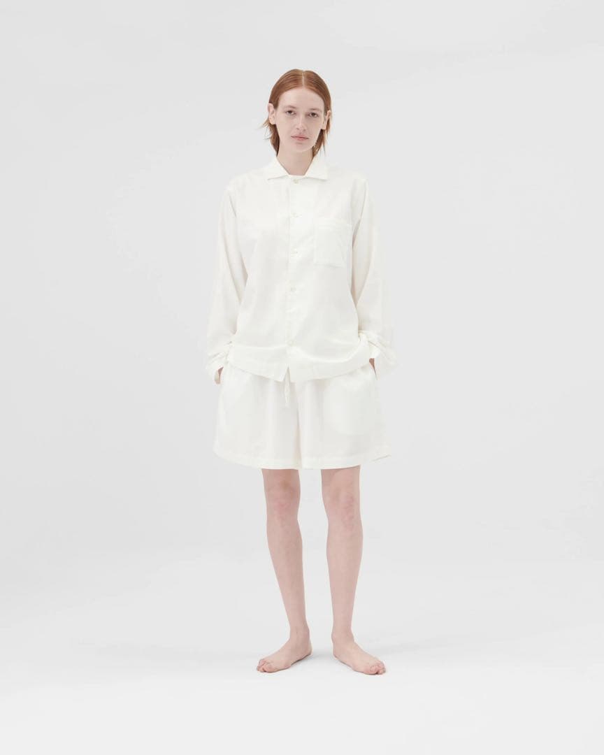 TEKLA flannel shorts テクラ　ショーツ