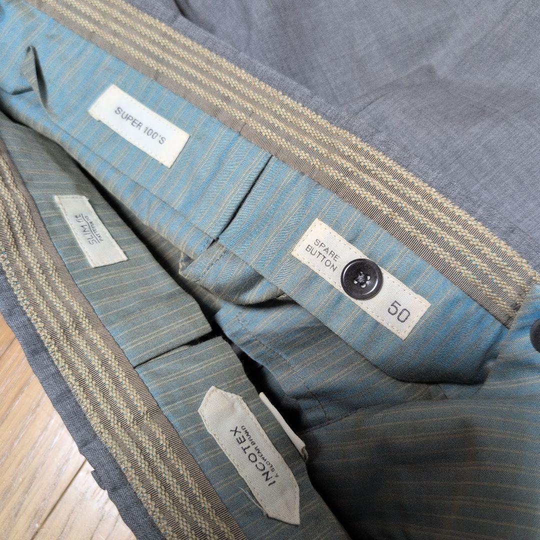 INCOTEX (インコテックス) 1NT035 春夏ウール 50サイズ