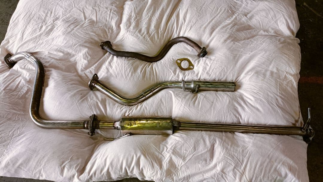 スズキ アルト HA36S 2ｗｄステンレス エキゾーストパイプ 一体型