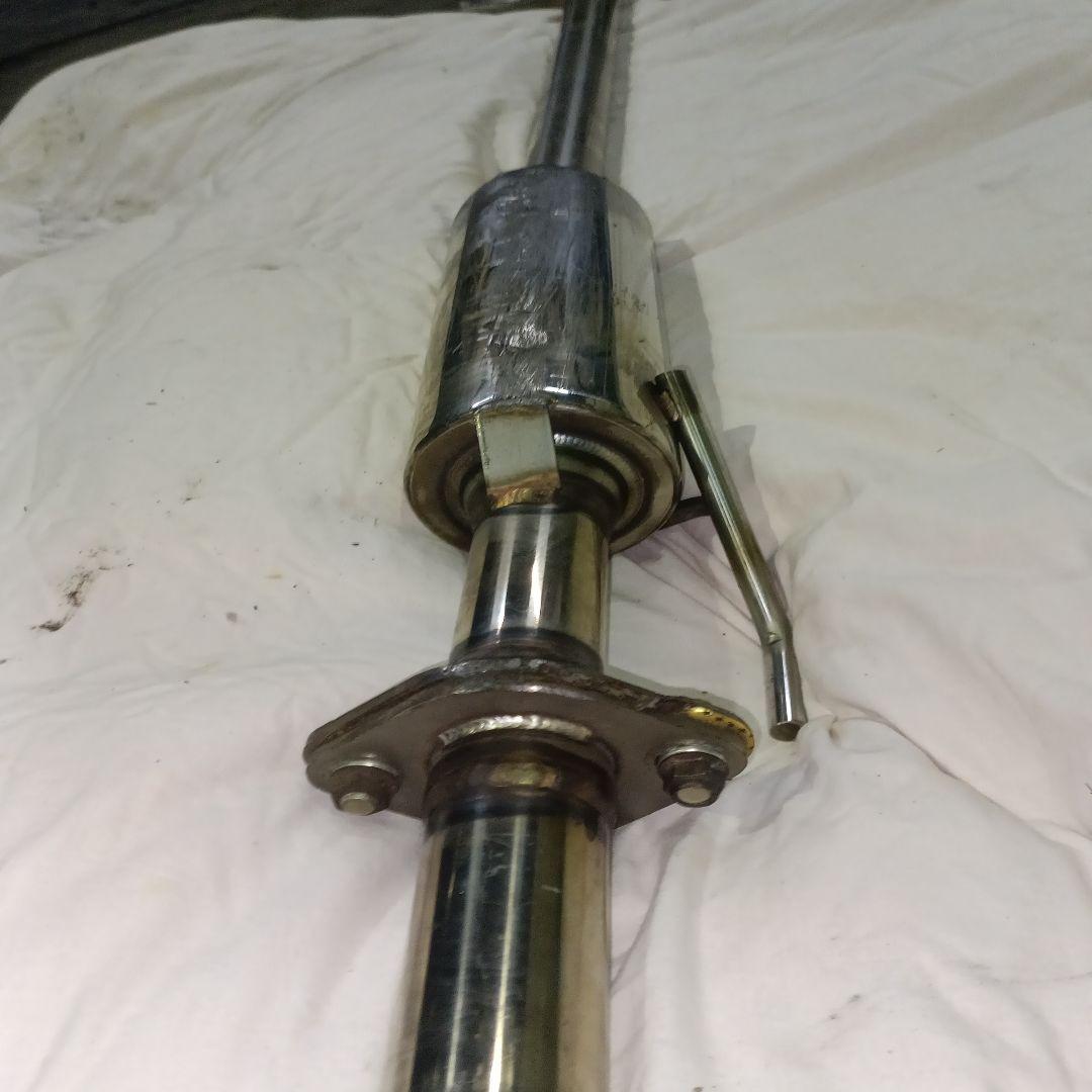 スズキ アルト HA36S 2ｗｄステンレス エキゾーストパイプ 一体型