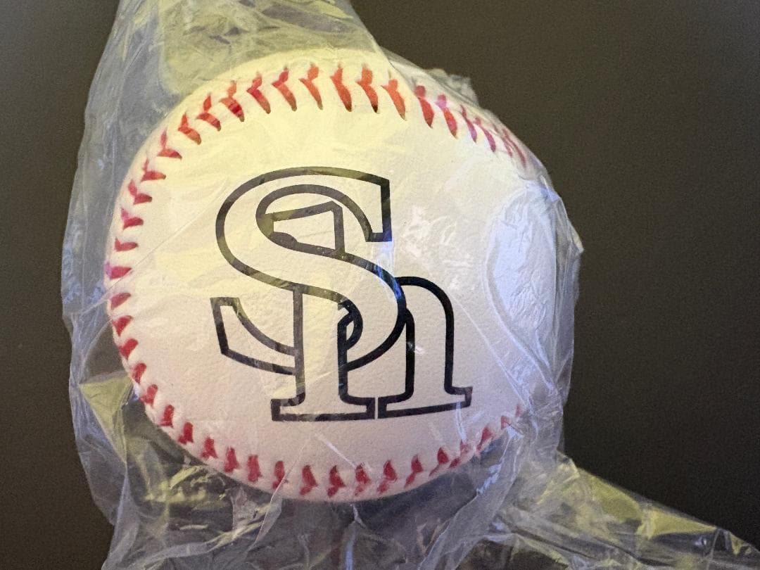 【野村大樹】プロ初本塁打記念グッズ（直筆サイン入りボール＆直筆サイン入りフォト）