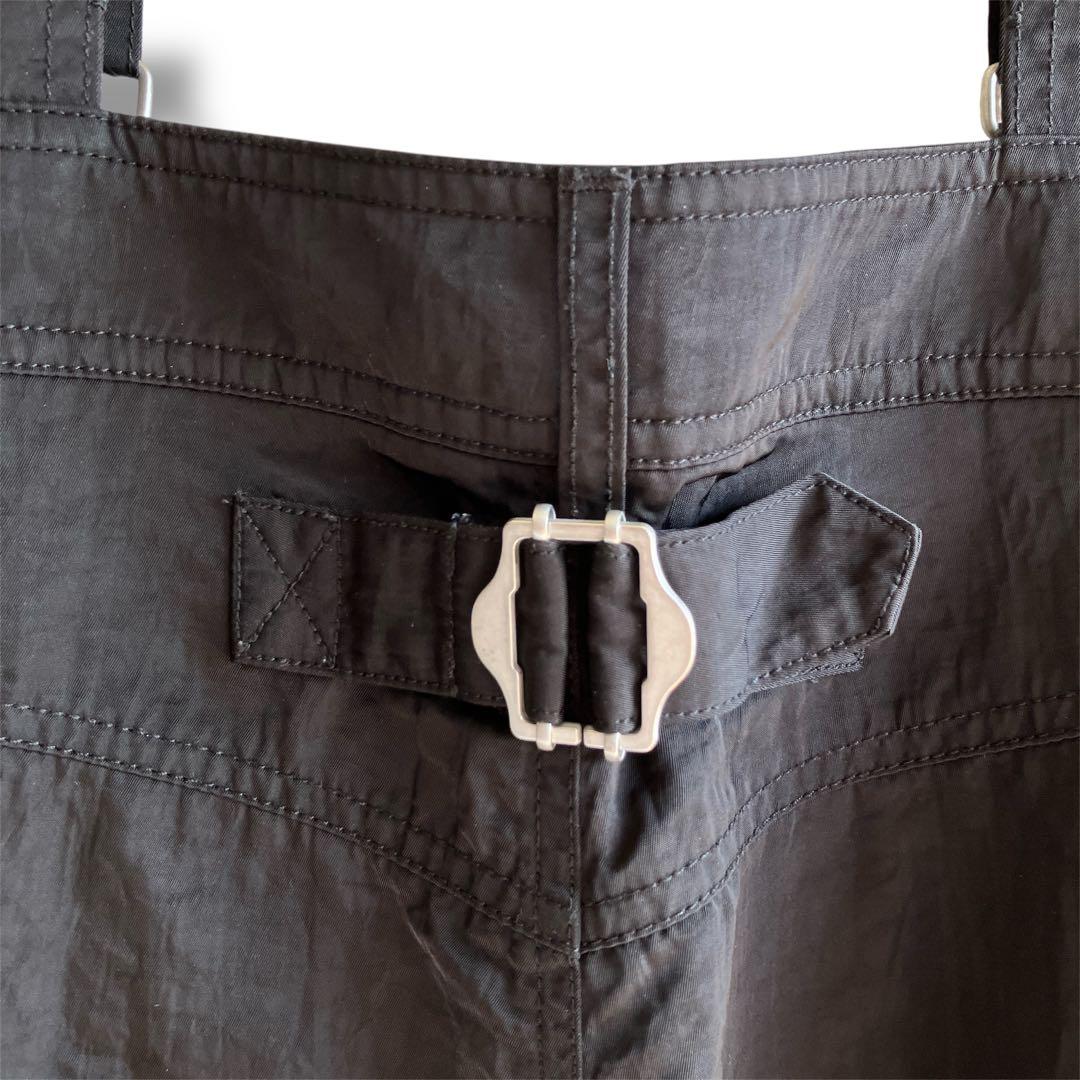 美品✨HeRIN.CYE ✨ハイウエストワイドサロペット　2024ss ブラック