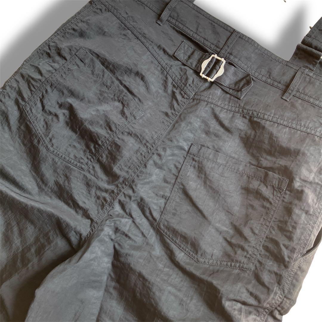 美品✨HeRIN.CYE ✨ハイウエストワイドサロペット　2024ss ブラック