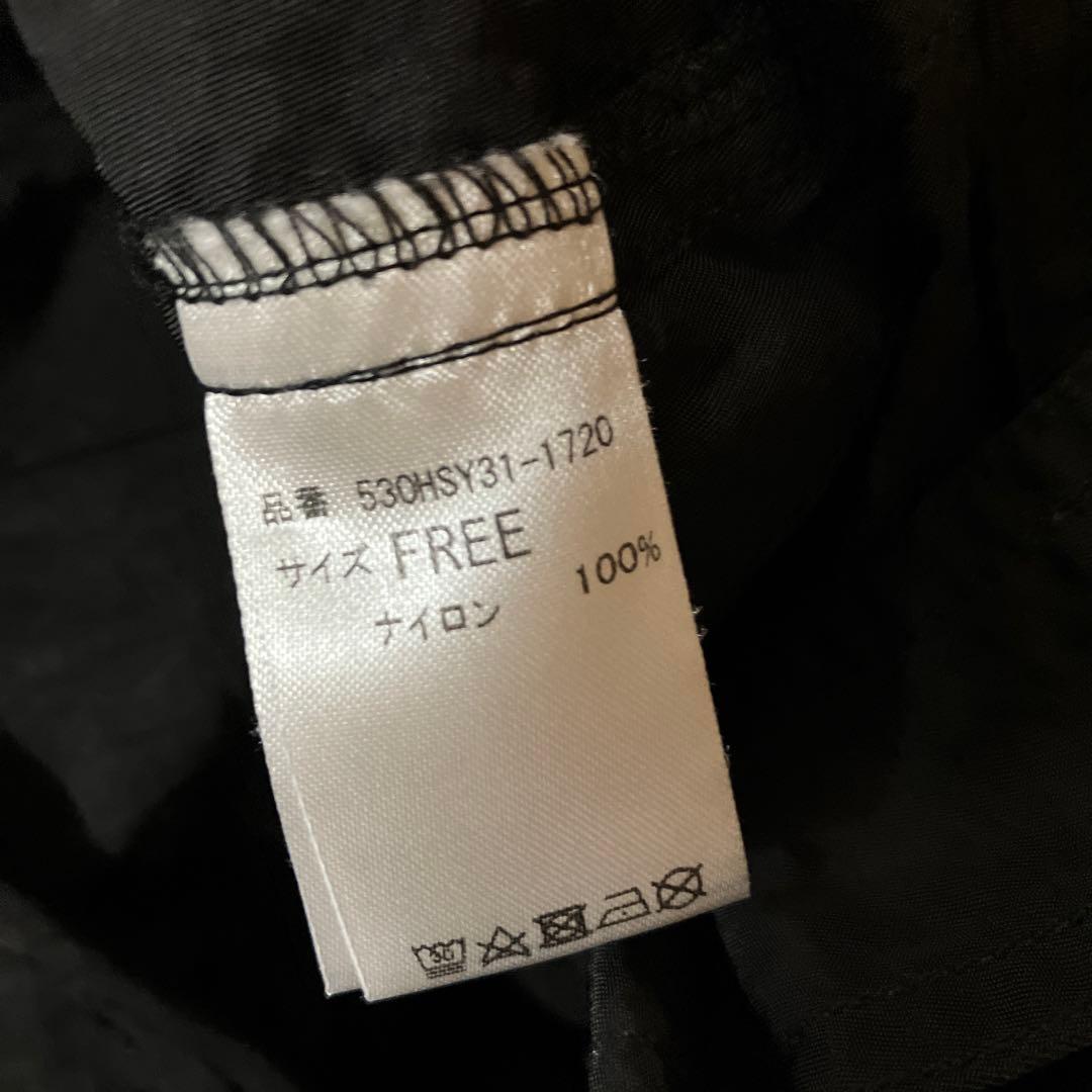 美品✨HeRIN.CYE ✨ハイウエストワイドサロペット　2024ss ブラック