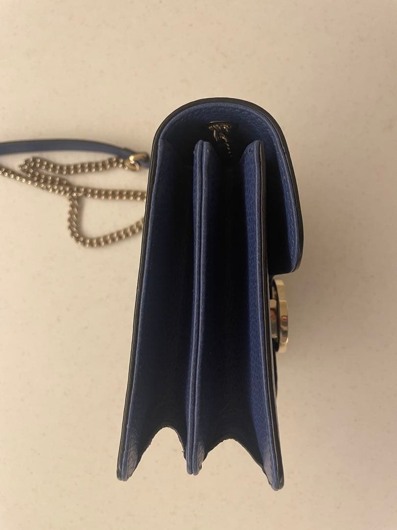 M*n様 美品　GUCCI グッチ　レザー　ショルダーバッグ