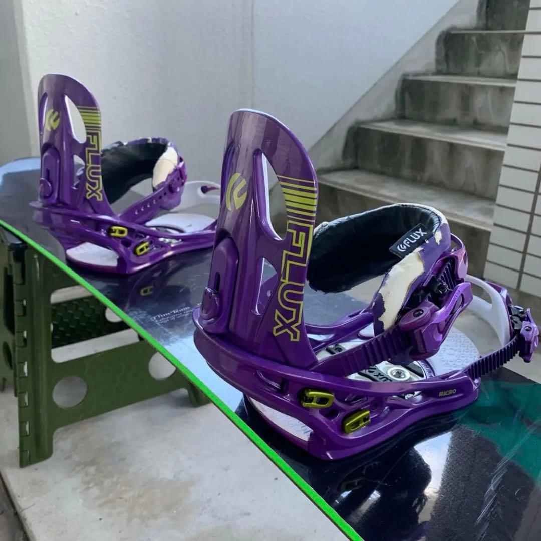 スノーボードセット　152cm フラックスビンディング付き