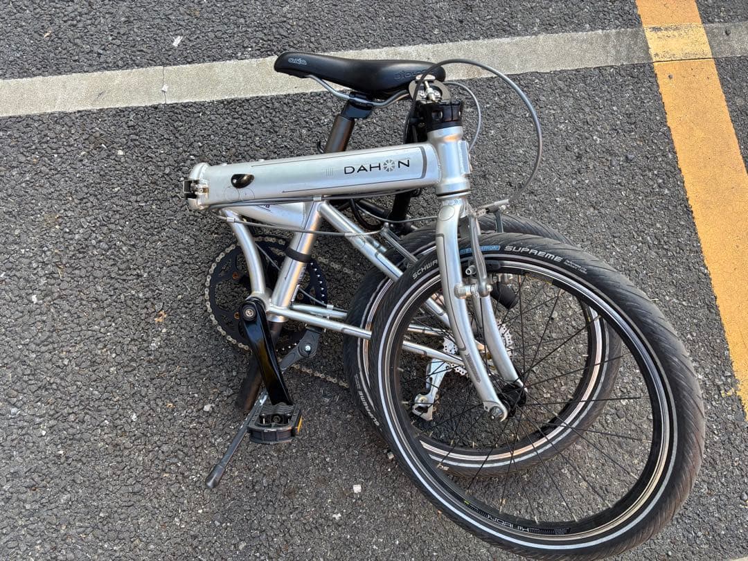 DAHON Speed P8 ダホン スピード シルバー 8段変速