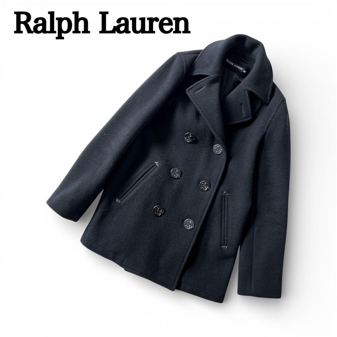 Ralph Lauren ピーコート サイズ9号/M相当 レディース 黒　ダブル