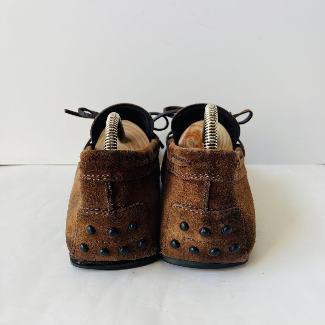 TOD'S トッズ 濃茶 ローファー 25cm 除菌・消臭済み