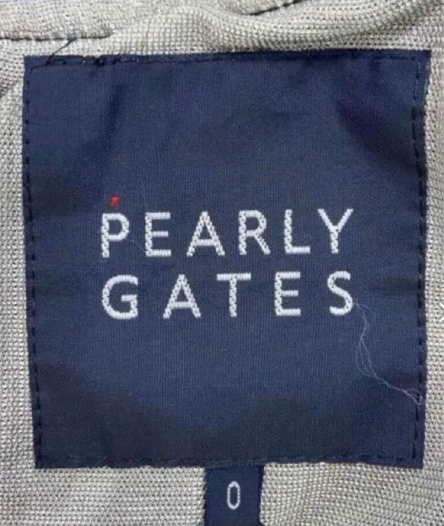 パーリーゲイツセットブルゾンゴルフウェアスニードパーカー青PEARLYGATES