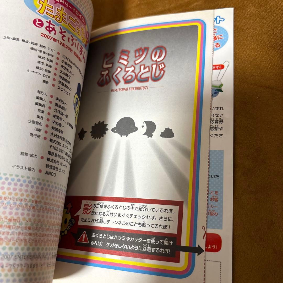 いぇー!ふぁみりーイロイロ!たまごっちプラスとあそぶほん