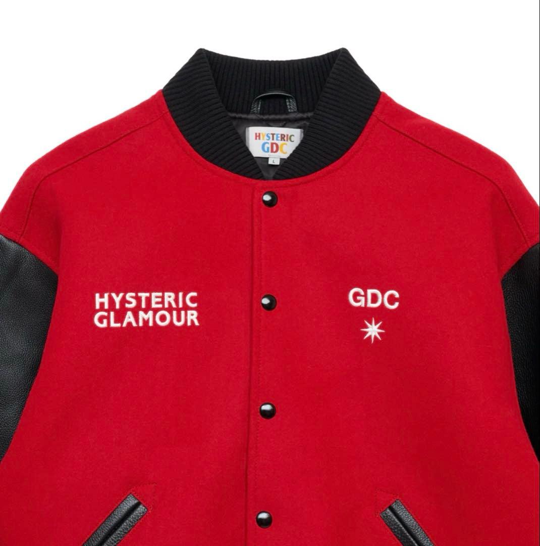 GDC HYSTERIC GLAMOUR コラボ スタジャン　Lサイズ