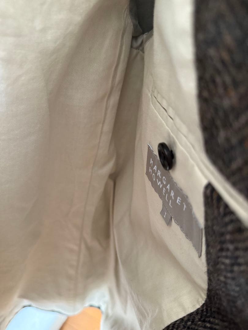 MARGARET HOWELLマーガレットハウエル ヘリンボーン ジャケット