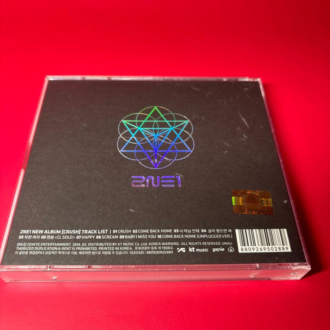 【輸入版】2NE1 CRUSH CD ボム トレカ付き