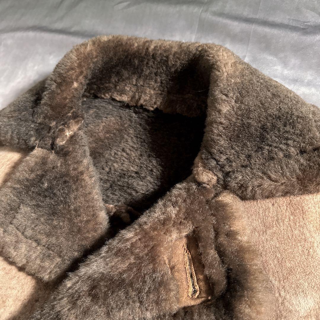 70s Schott ショット 切り替え ボア ムートンジャケット　ヴィンテージ