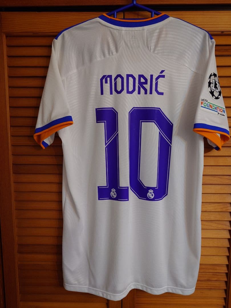 レアル・マドリード　21-22　ホーム　モドリッチ　10　CL決勝