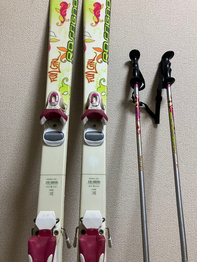 Rossignol Fly Girl スキー板セット　キッズ　レディース