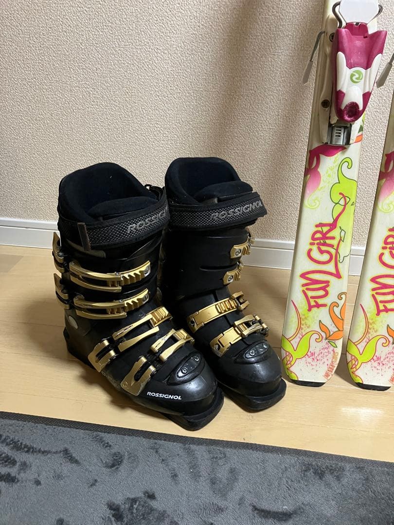 Rossignol Fly Girl スキー板セット　キッズ　レディース