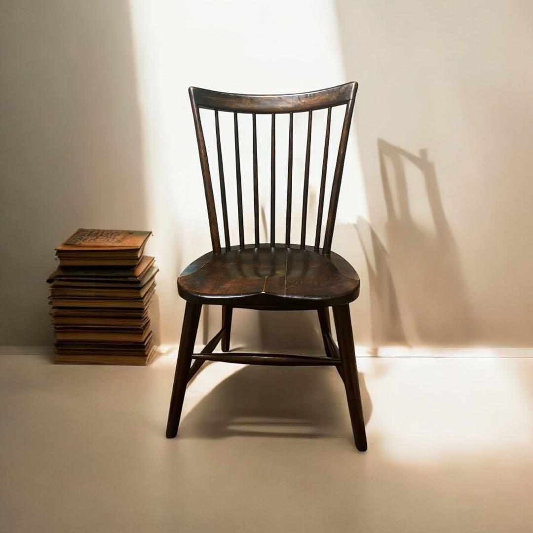 松本民芸家具 ＮＣ型 チェア ダイニングチェア ミズメザクラ 刻印有