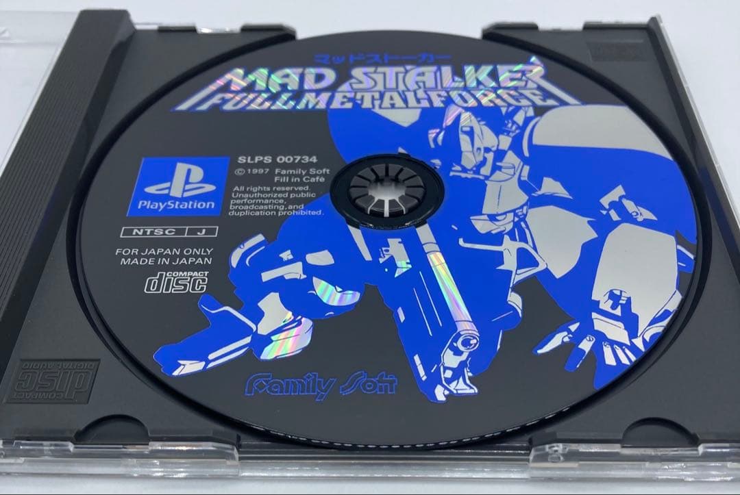 【帯・ハガキ付き】マッドストーカー フルメタルフォース PlayStation