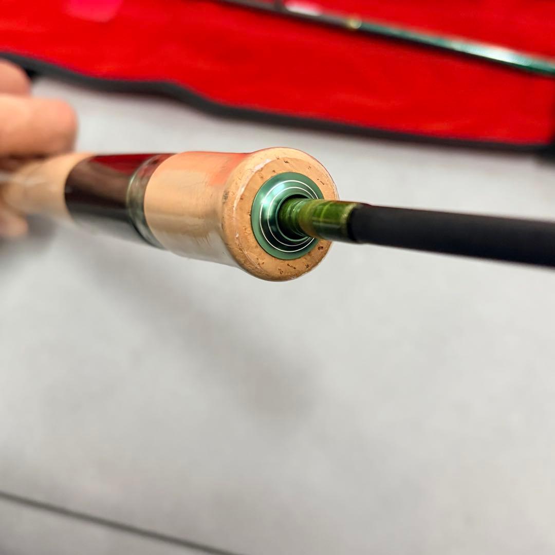 【美品】城峰グリーン　ホワイトウルフ 606l-e 大人のグリーン