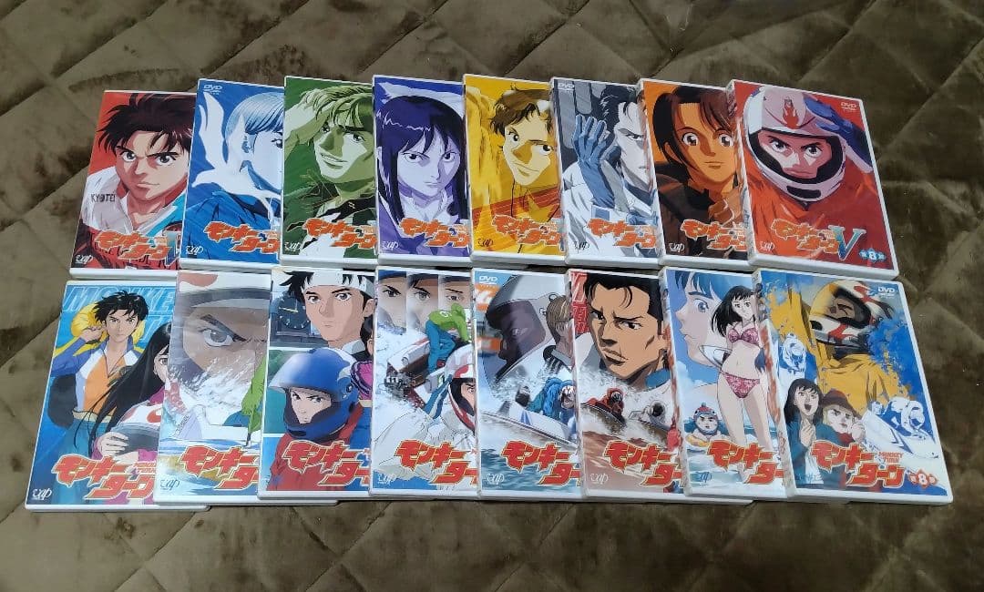 モンキーターン 全8巻 + モンキーターンV 全8巻　セルDVD