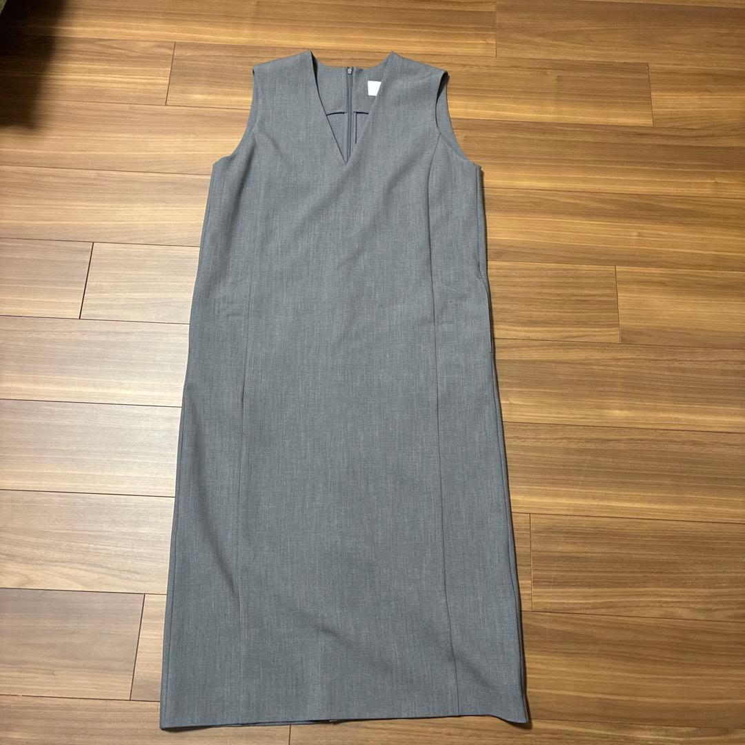 SOÈJU ソージュ　ウールライク　ジャンパースカート　ワンピース