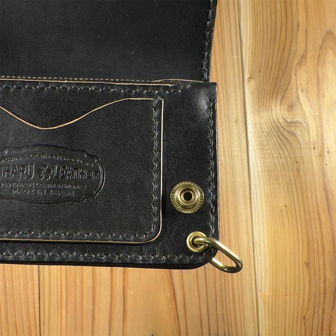 【限定生産】ミドルトラッカーウォレット｜ダイヤモンドパイソン×丘染めヌメ革