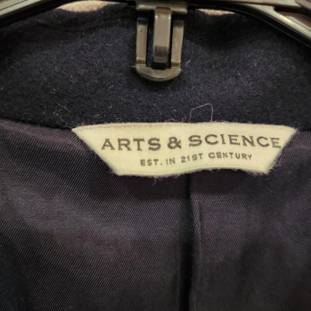 ARTS & SCIENCE ネイビー ロングコート