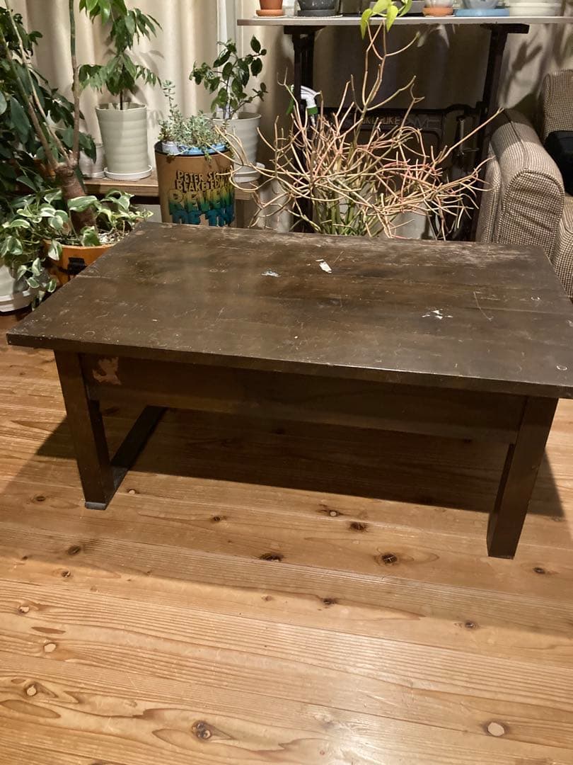 昭和レトロ　木製文机　ローテーブル　⑨