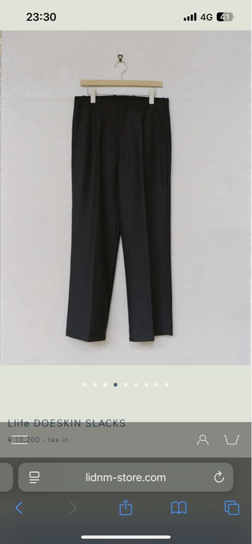 スーツ Llife DOESKIN TAILORED JACKET PANTS