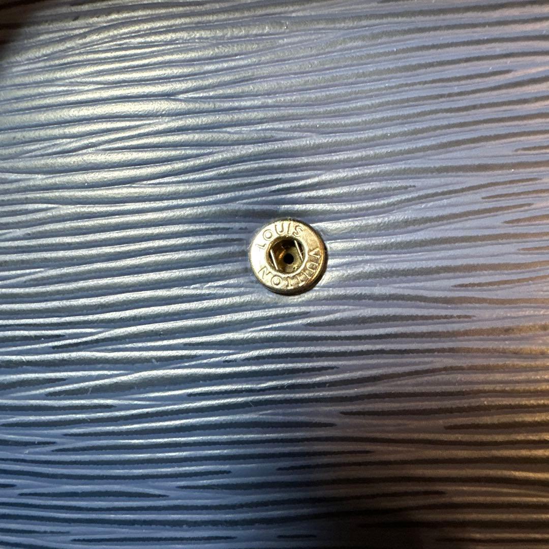 Louis Vuitton ブルー二つ折り財布