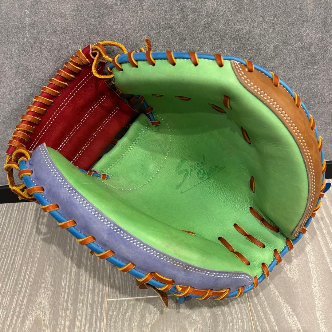 ベースマン　軟式用キャッチャーミット