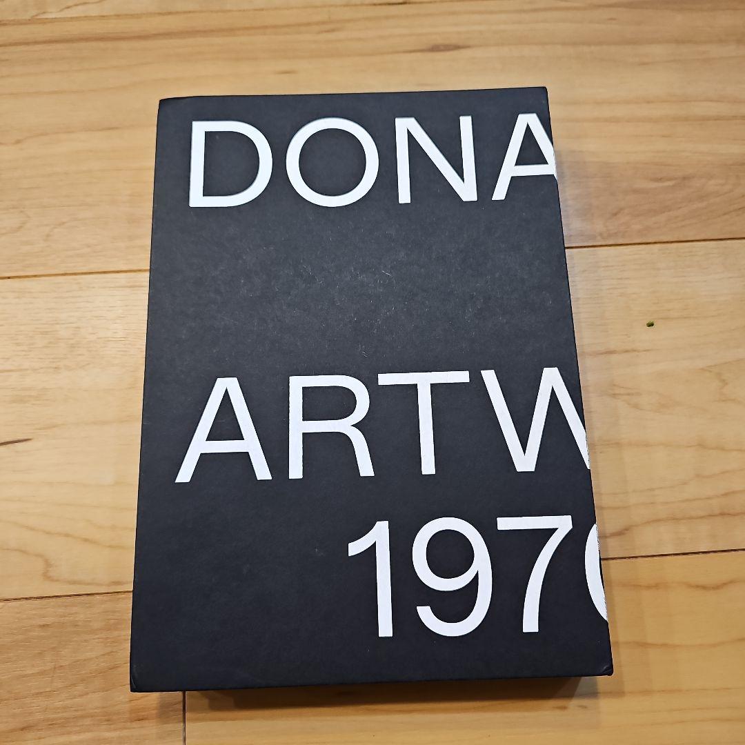ドナルドジャッド Donald Judd Artworks 1970 1994