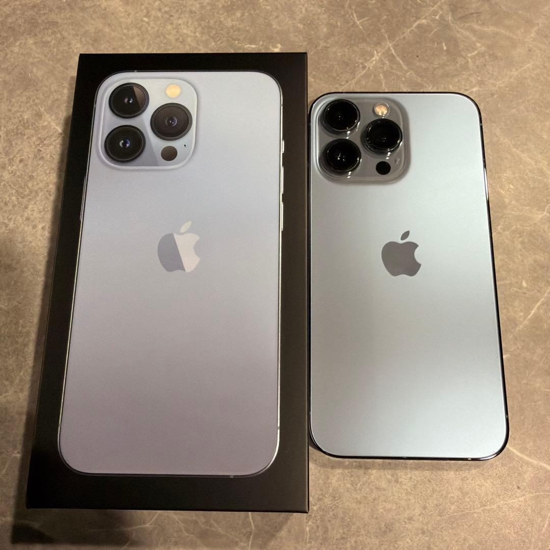 【美品】iPhone13pro 512GB シエラブルー