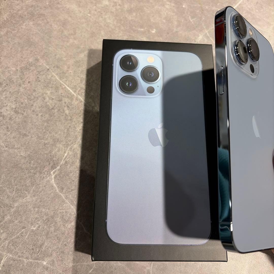 【美品】iPhone13pro 512GB シエラブルー