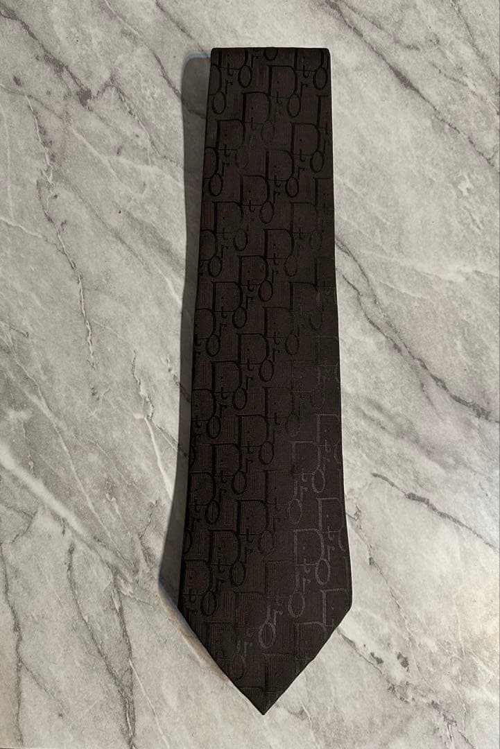 Christian Dior ディオール 90s オブリーク シルク ネクタイ