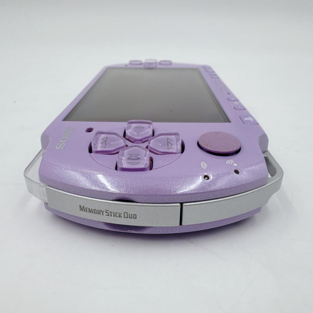 【美品】 SONY PSP-3000 ライラックパープル ぽかぽかアイルー村