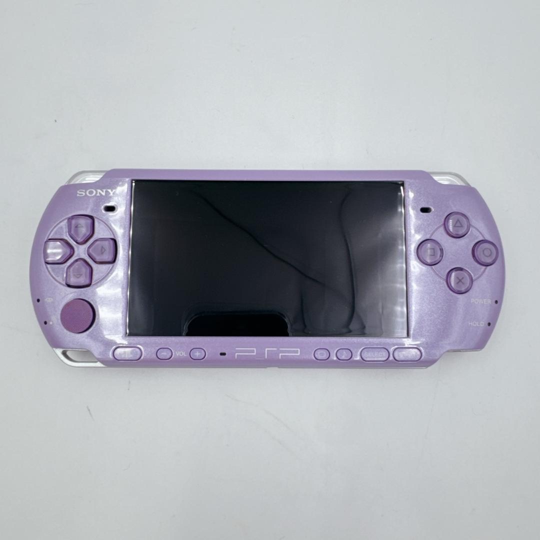【美品】 SONY PSP-3000 ライラックパープル ぽかぽかアイルー村