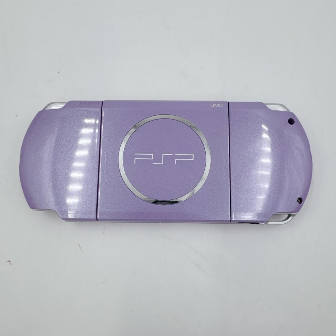 【美品】 SONY PSP-3000 ライラックパープル ぽかぽかアイルー村