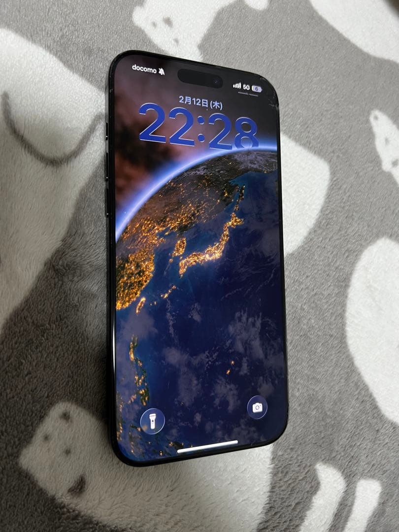 iPhone 16promax 256GB チタニウム　値下あり