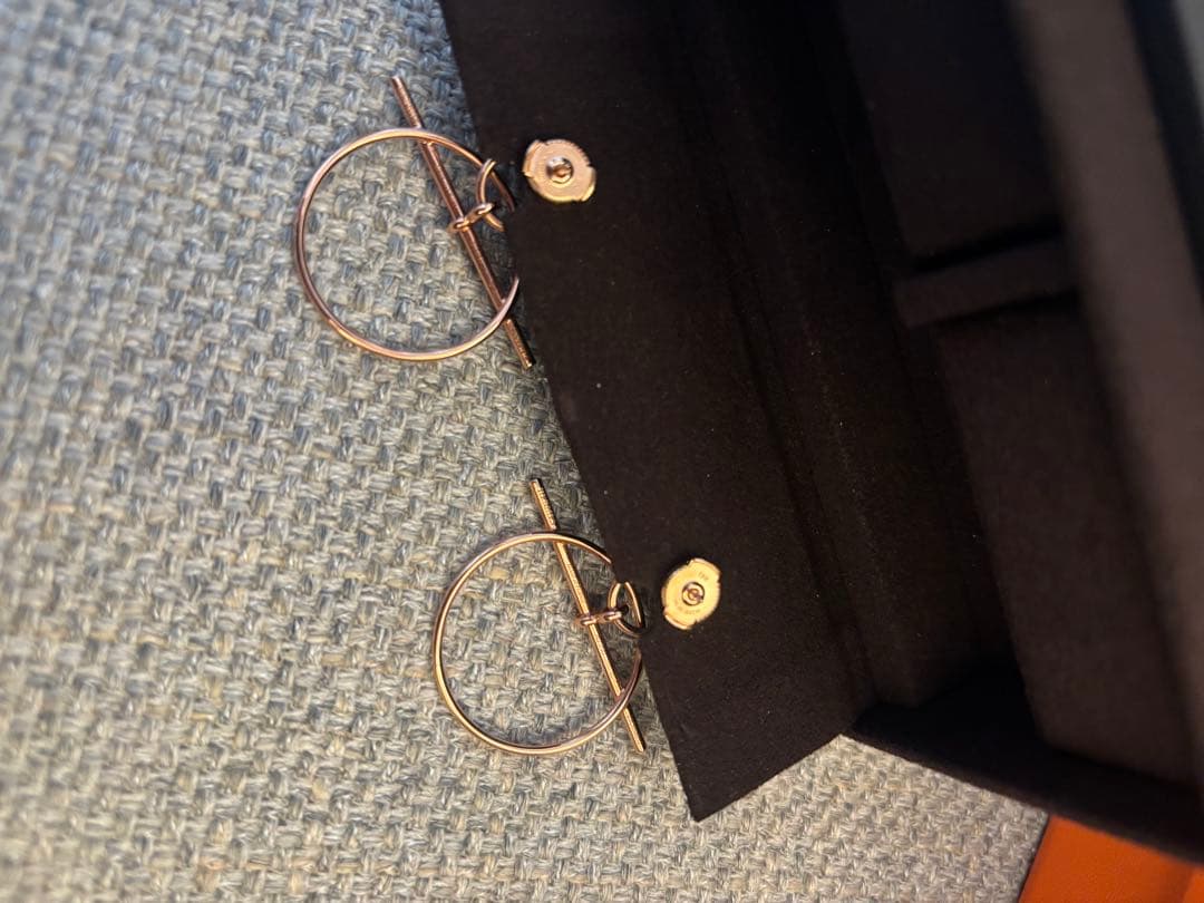 【新品未使用】HERMES エシャペPM ローズゴールド　箱保証書あり