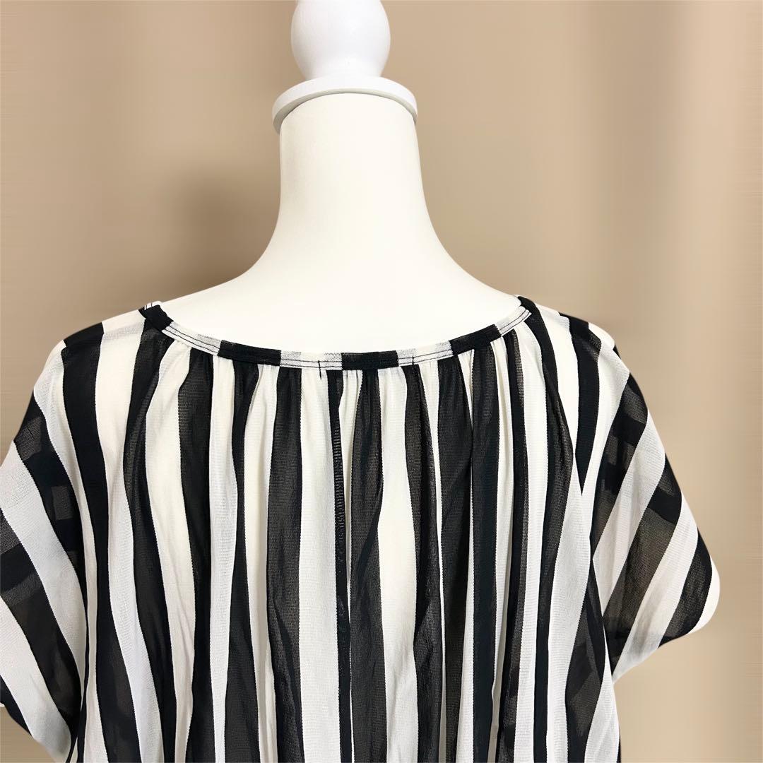 【miko】美品✨イッセイミヤケ プリーツチュニック カットソー