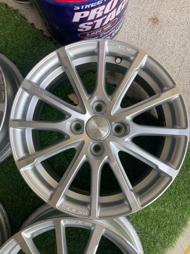 ブリヂストン ECO FORME CRS 171 15インチ アルミホイール4本